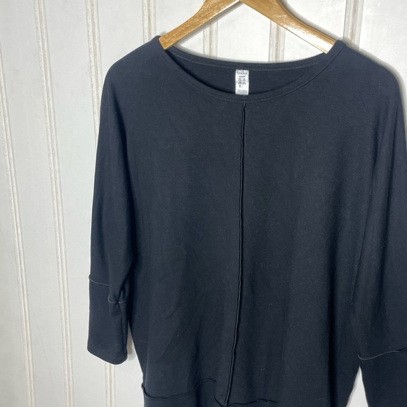 Spanx Black Pullover Sweater 3/4 Sleeve Size Small 465 - Picture 8 of 11